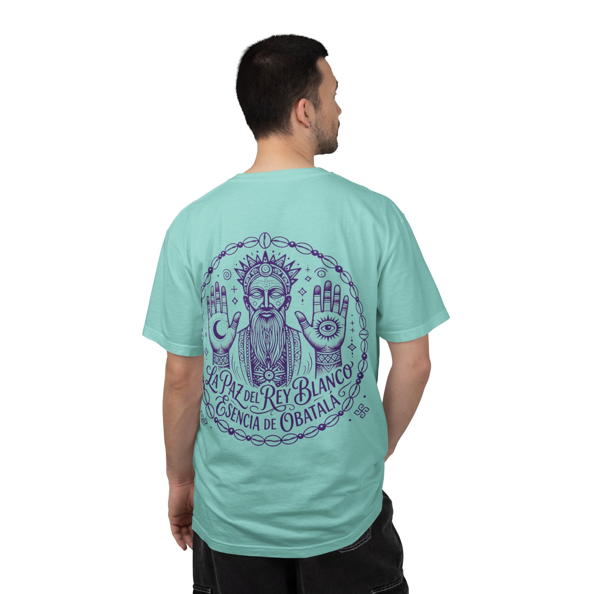 Obatalá Spirit T-Shirt — La Paz del Rey Blanco Graphic Tee
