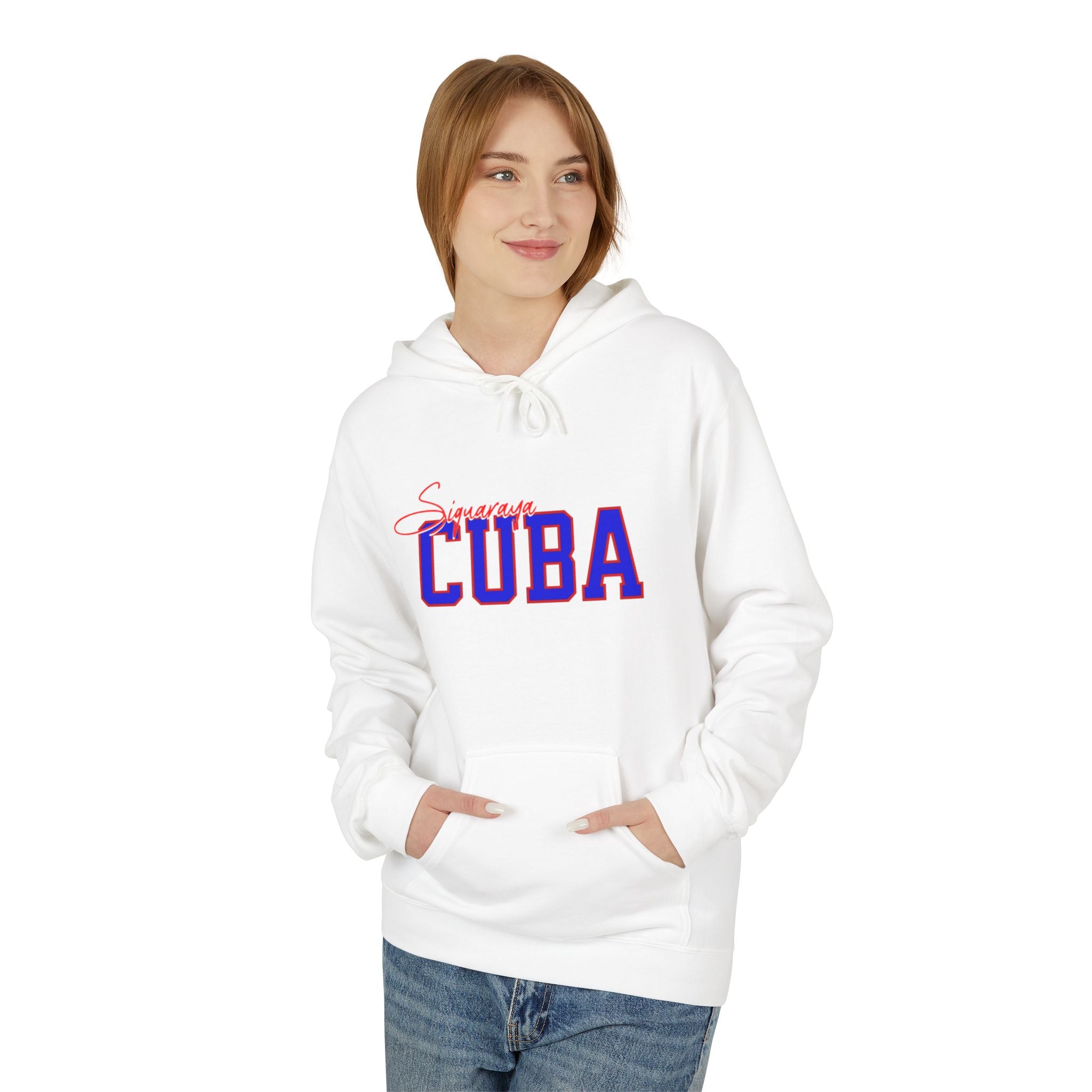 Hoodie — Bold 'Sigua Raya' Neon Script Back Print