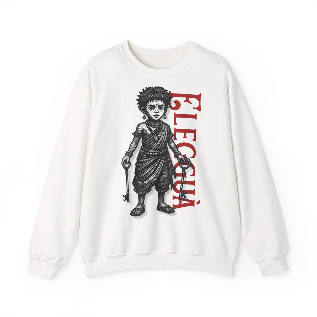 Elegguá Child Sweatshirt – Santería/Orisha Devotional Crewneck