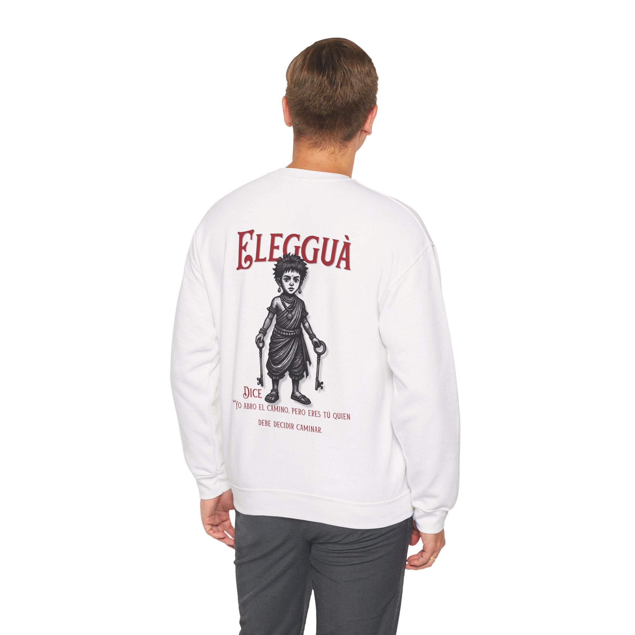 Elegguá Child Sweatshirt – Santería/Orisha Devotional Crewneck