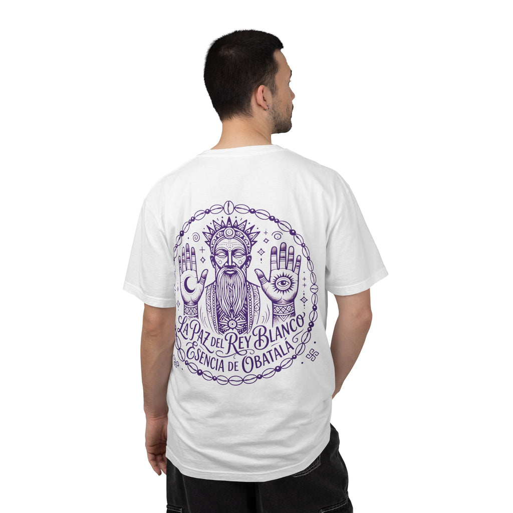 Obatalá Spirit T-Shirt — La Paz del Rey Blanco Graphic Tee