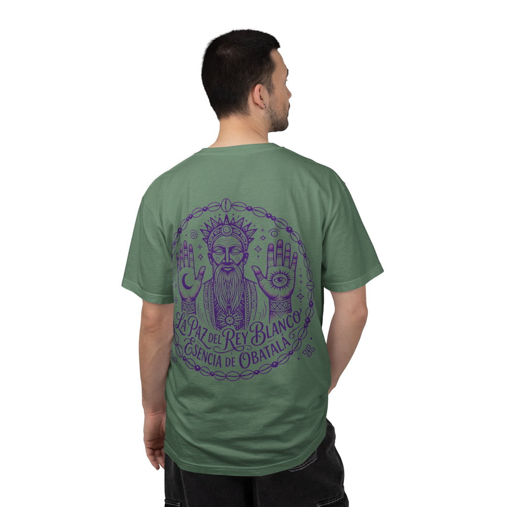 Obatalá Spirit T-Shirt — La Paz del Rey Blanco Graphic Tee