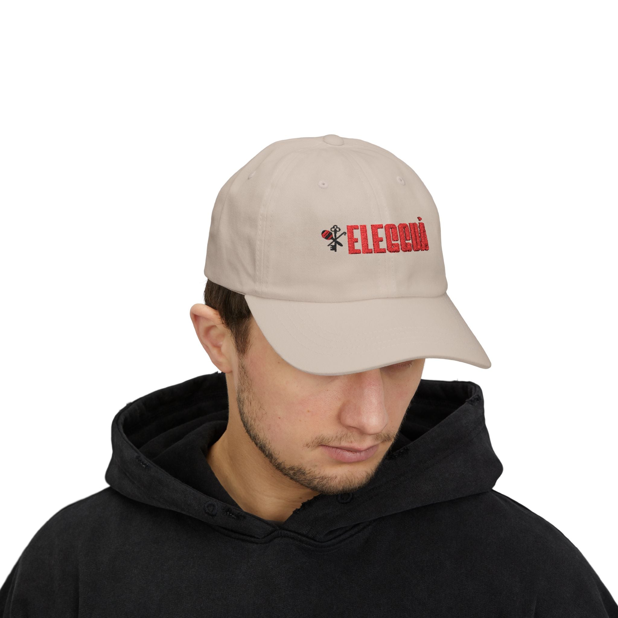 Eleguá Embroidered Dad Cap – Spiritual Afro-Cuban Orisha Hat