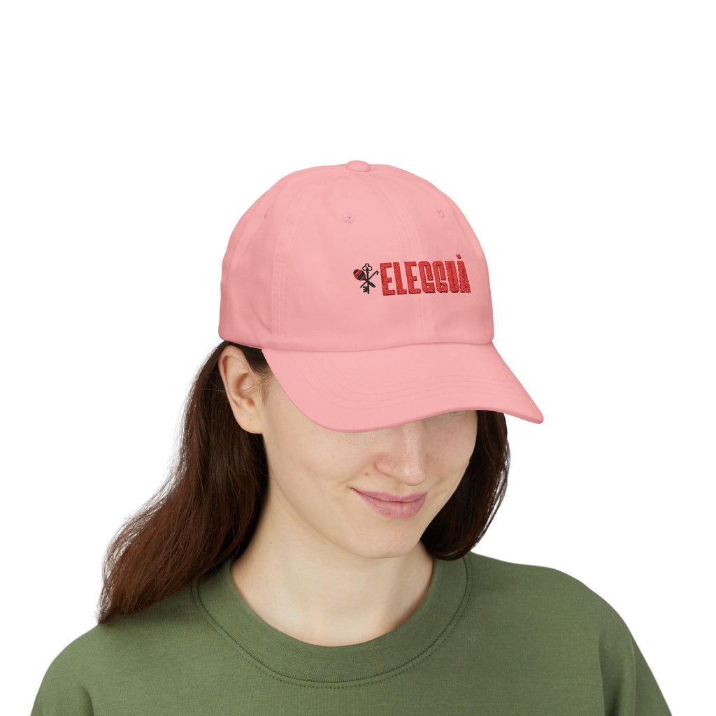 Eleguá Embroidered Dad Cap – Spiritual Afro-Cuban Orisha Hat