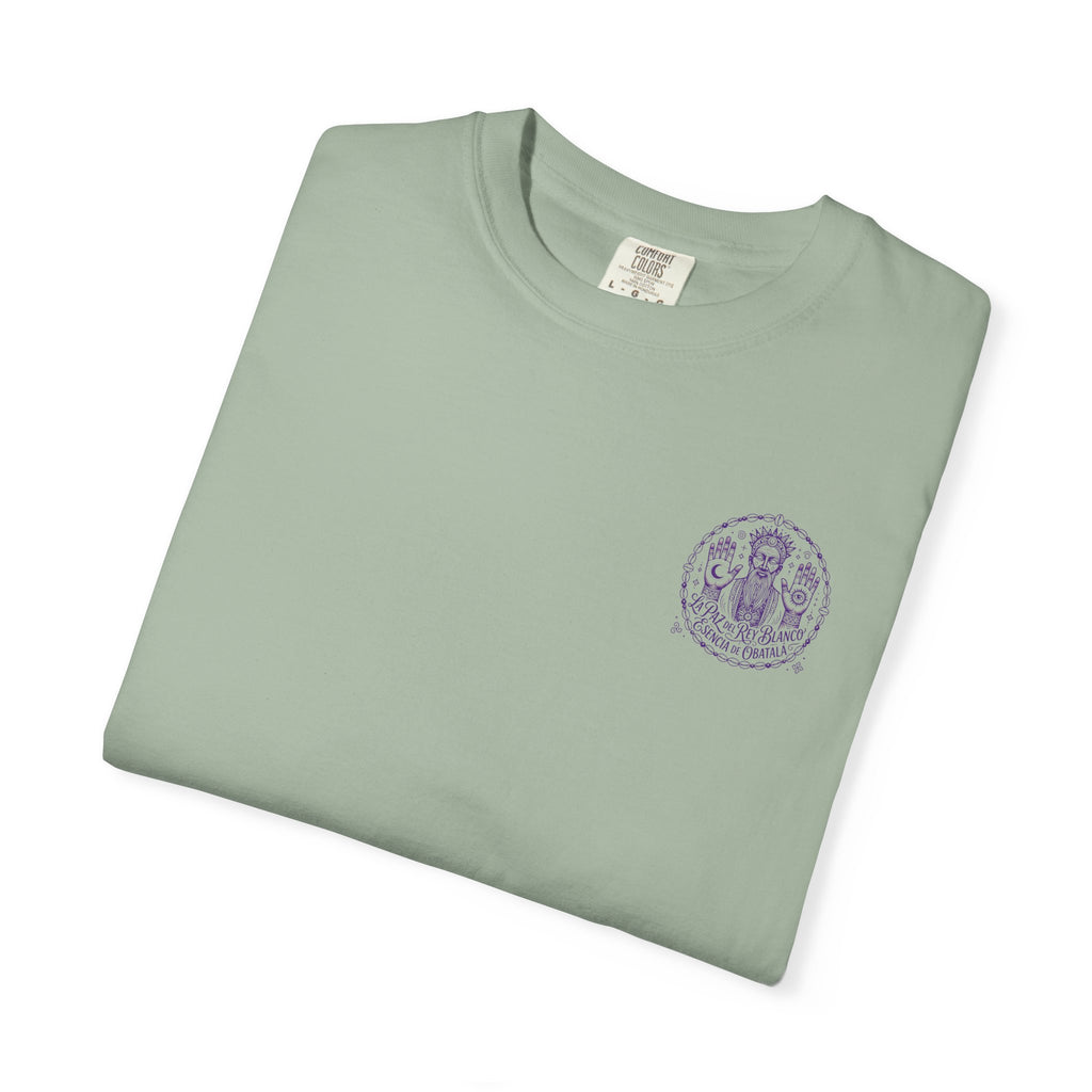 Obatalá Spirit T-Shirt — La Paz del Rey Blanco Graphic Tee