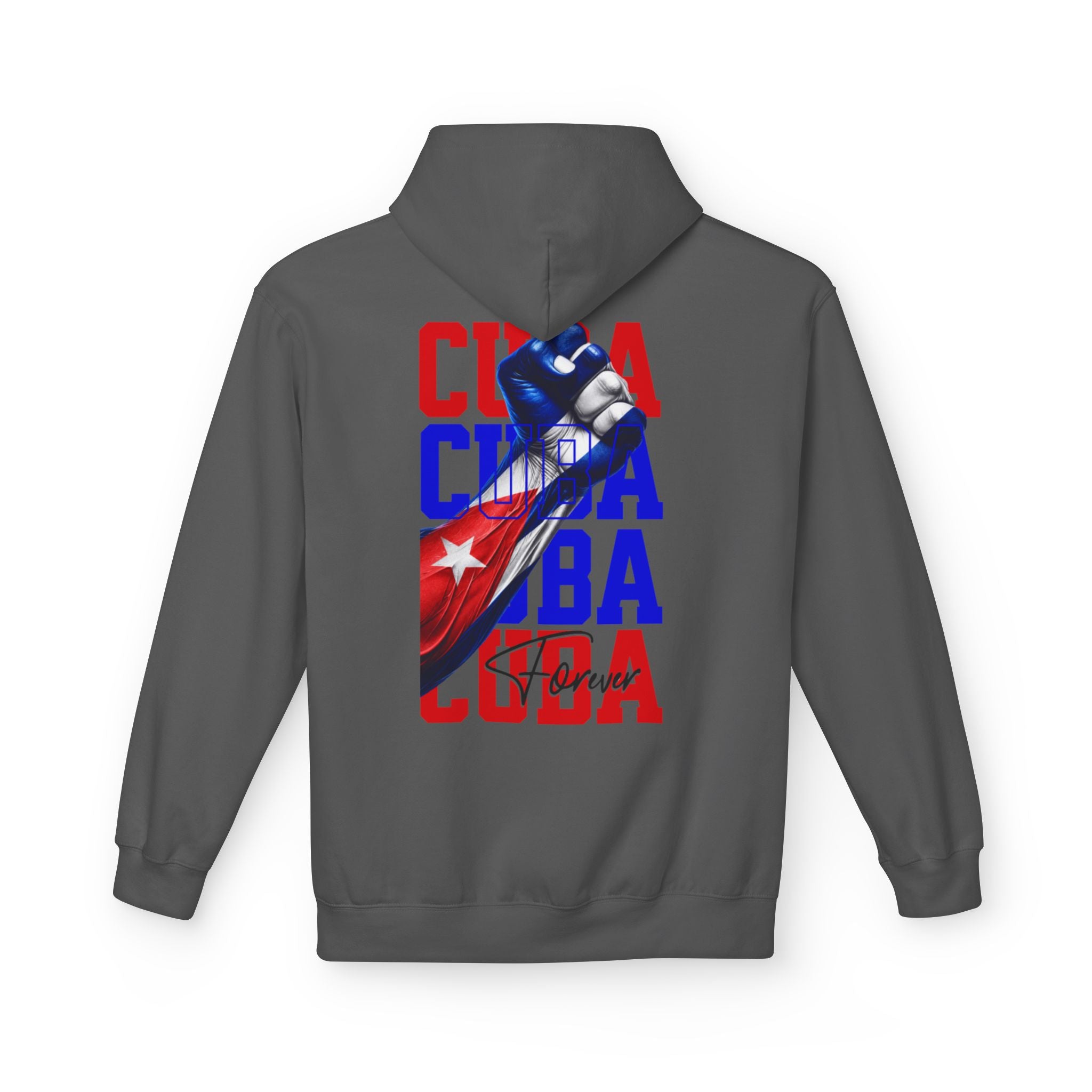 Hoodie — Bold 'Sigua Raya' Neon Script Back Print