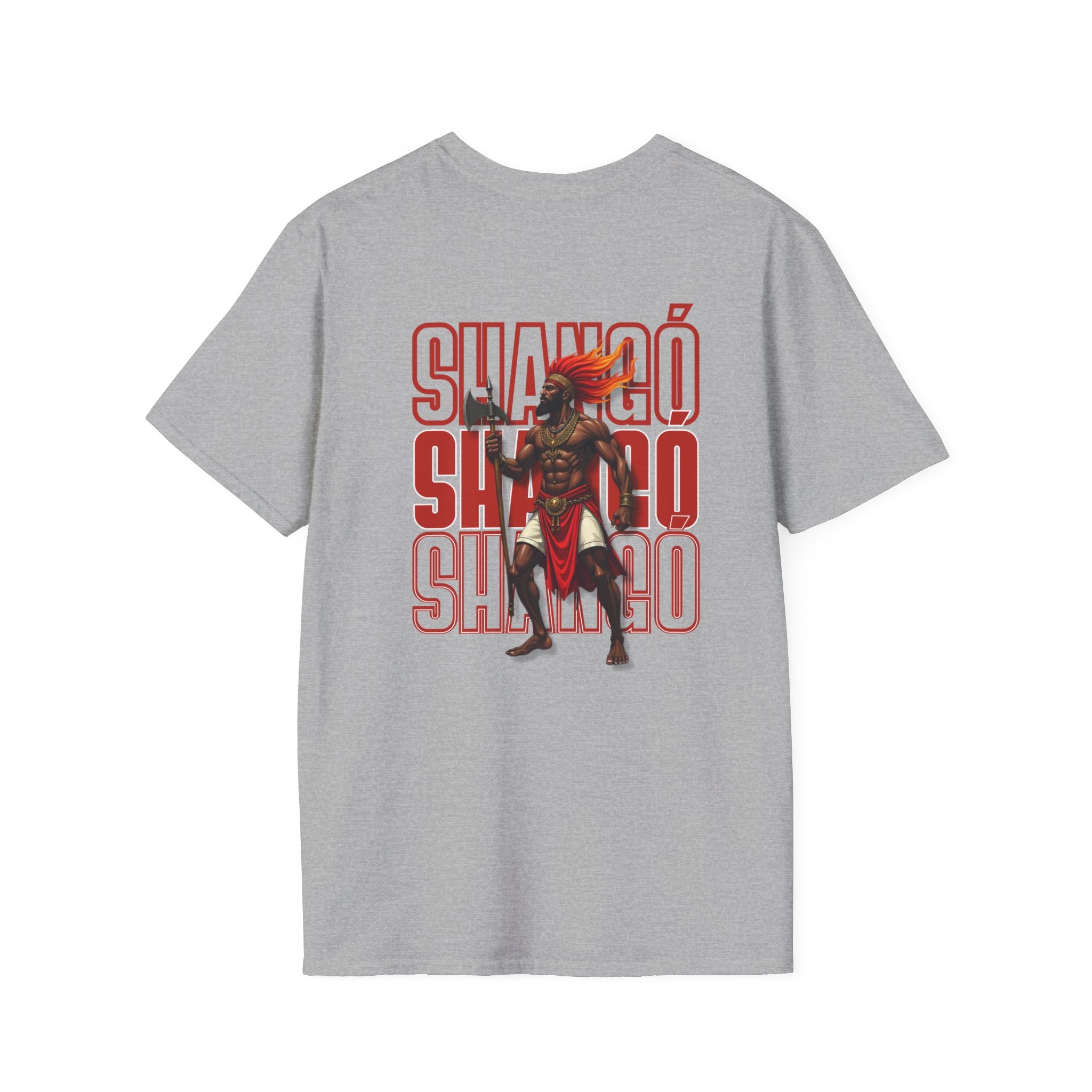 SHANGÓ Logo Tee | Short Chest Print T-Shirt