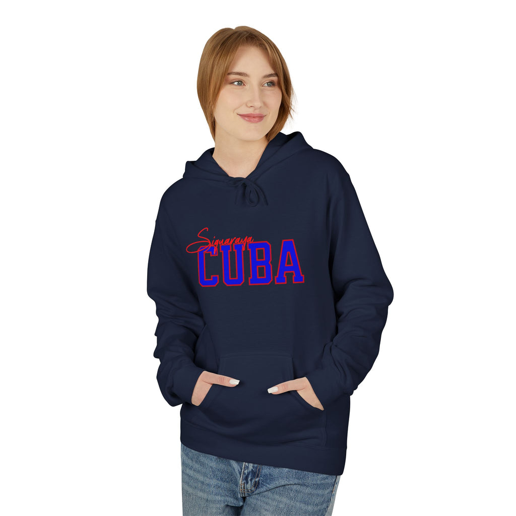 Hoodie — Bold 'Sigua Raya' Neon Script Back Print