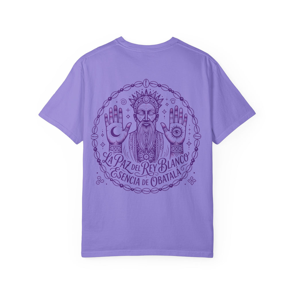Obatalá Spirit T-Shirt — La Paz del Rey Blanco Graphic Tee