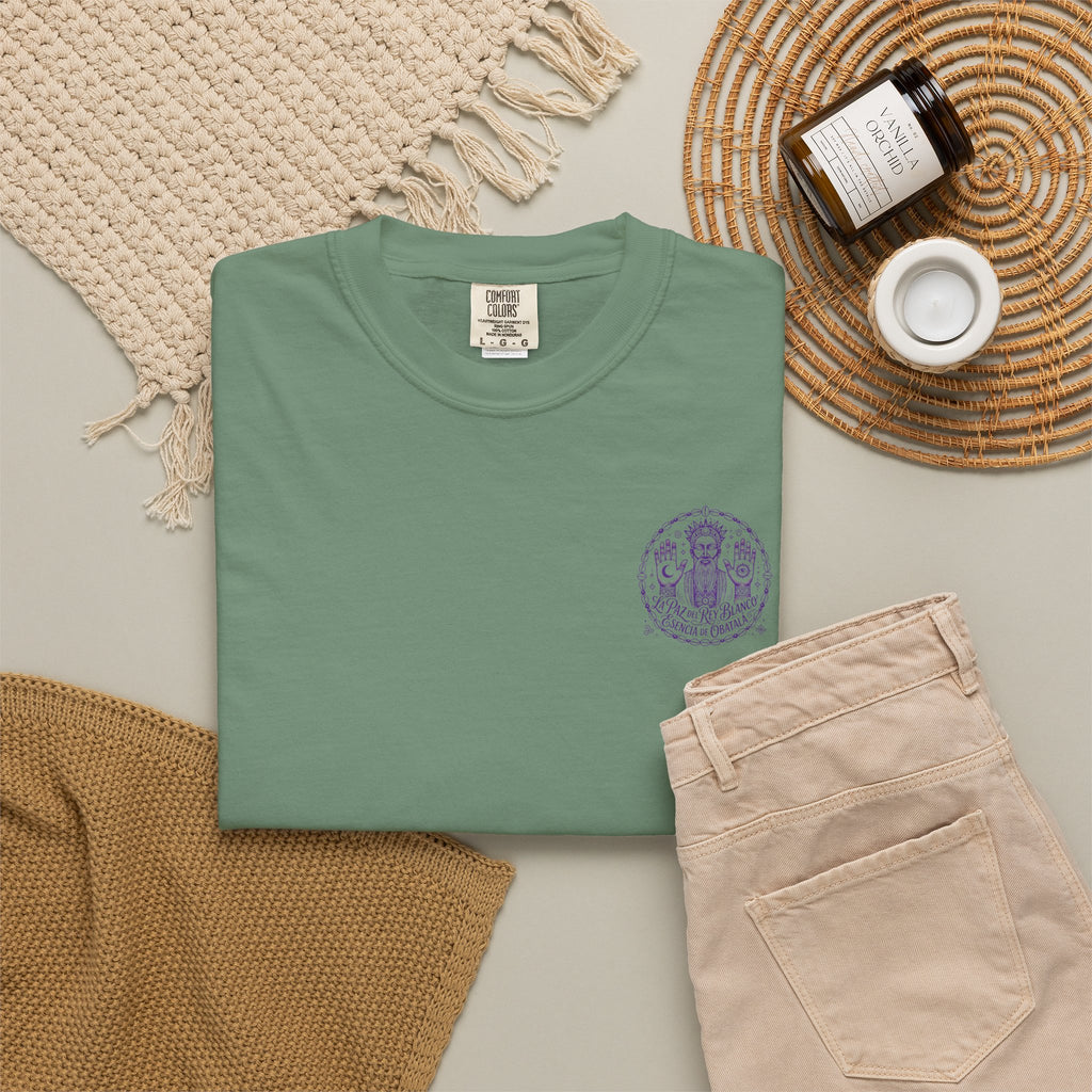 Obatalá Spirit T-Shirt — La Paz del Rey Blanco Graphic Tee