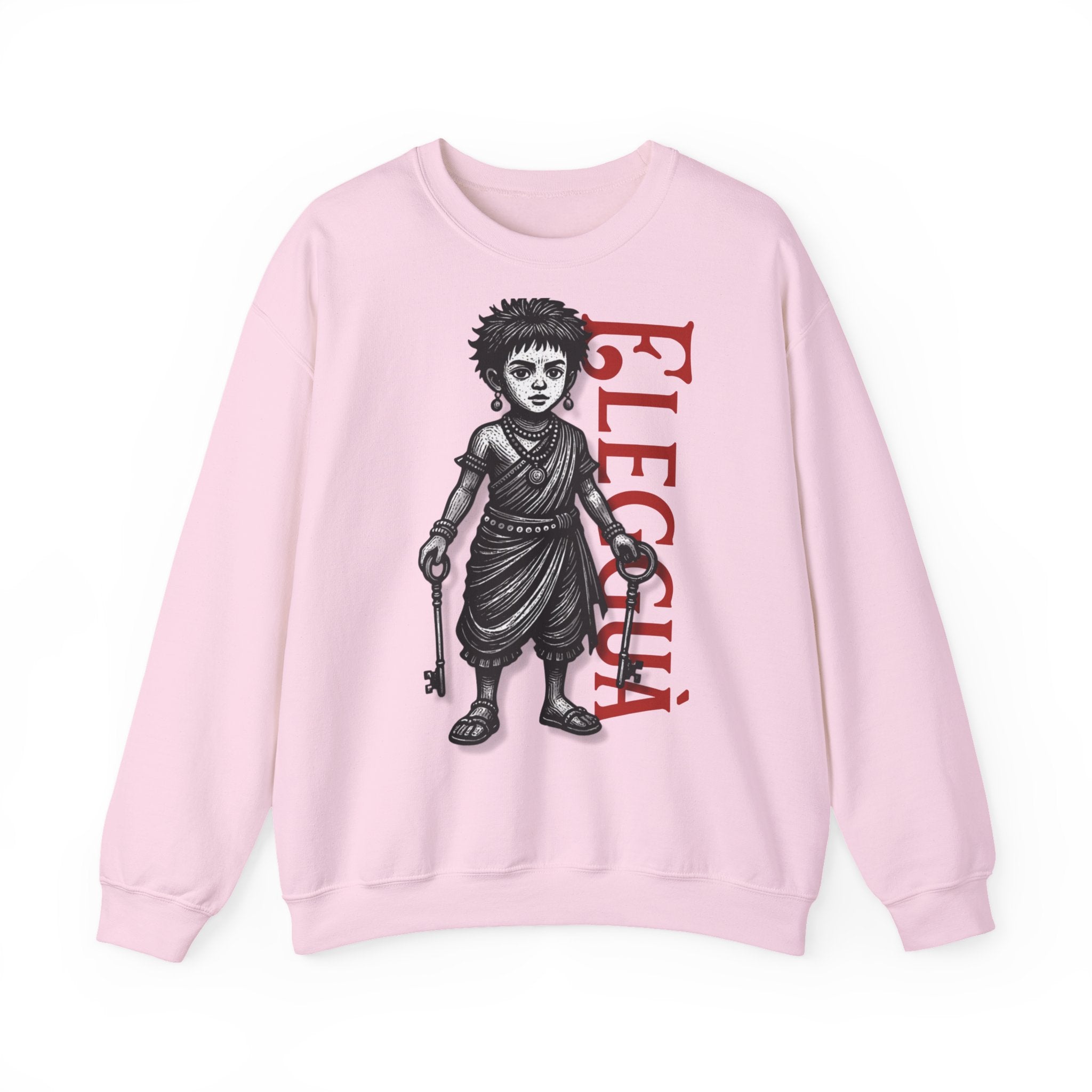 Elegguá Child Sweatshirt – Santería/Orisha Devotional Crewneck