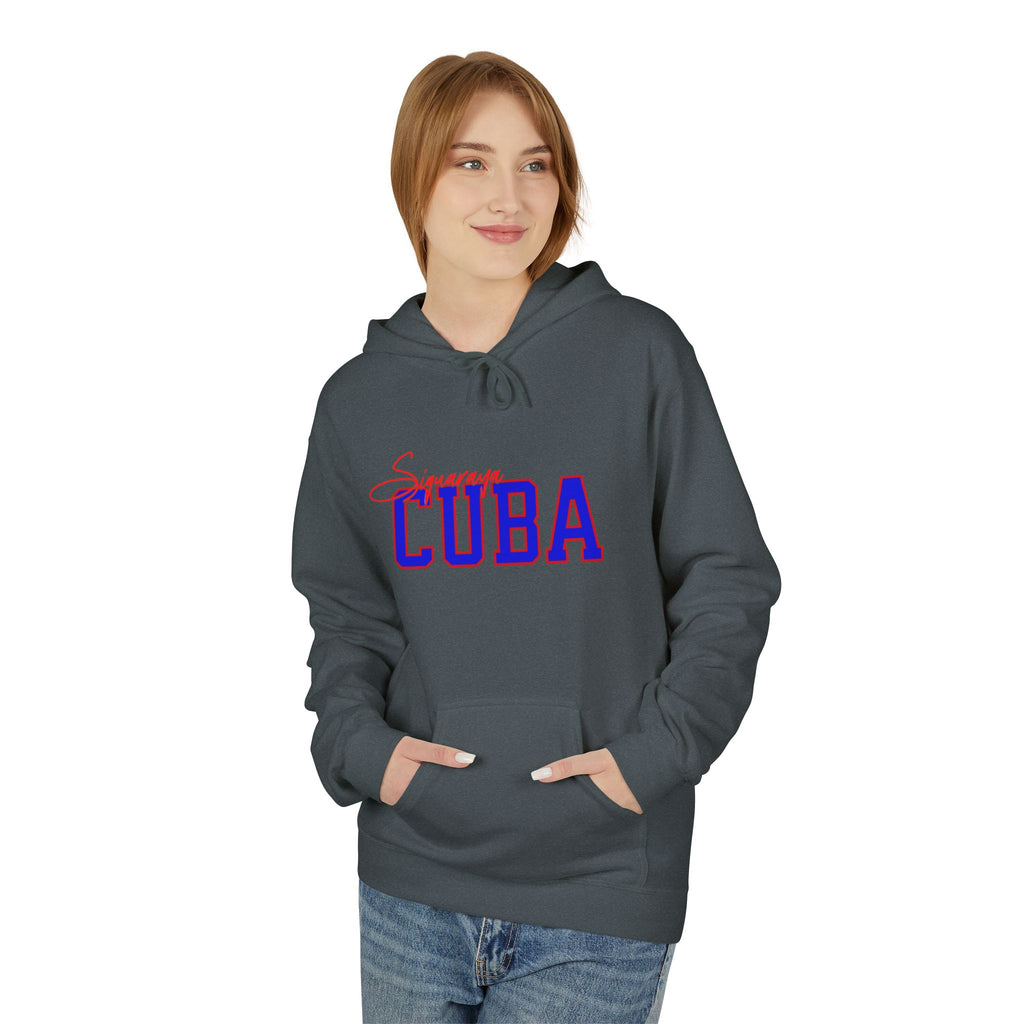 Hoodie — Bold 'Sigua Raya' Neon Script Back Print
