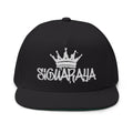 Snapback Hat — Embroidered 'Showpaula' Crown Logo