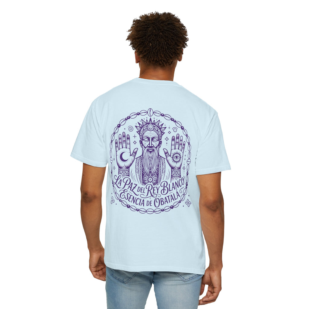 Obatalá Spirit T-Shirt — La Paz del Rey Blanco Graphic Tee