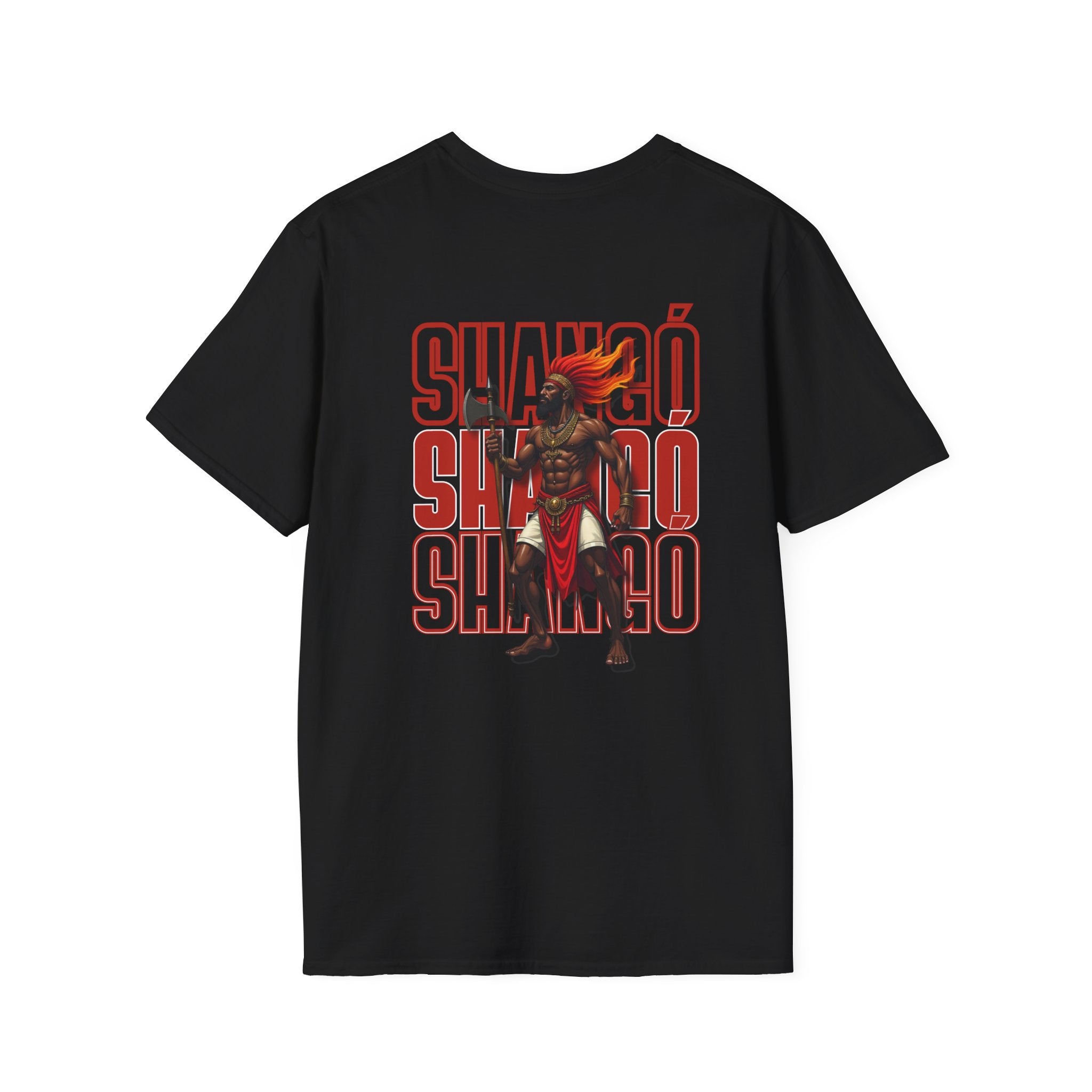 SHANGÓ Logo Tee | Short Chest Print T-Shirt