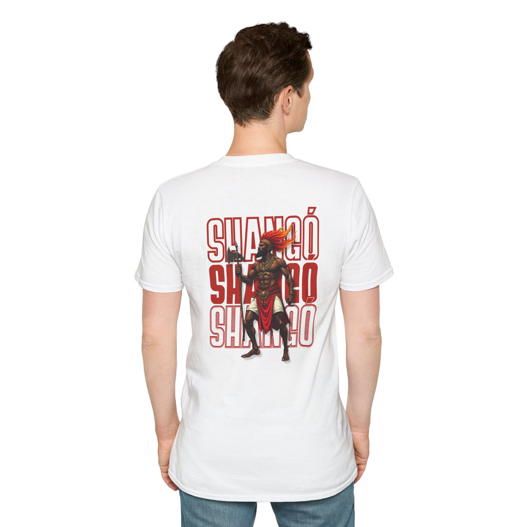 SHANGÓ Logo Tee | Short Chest Print T-Shirt
