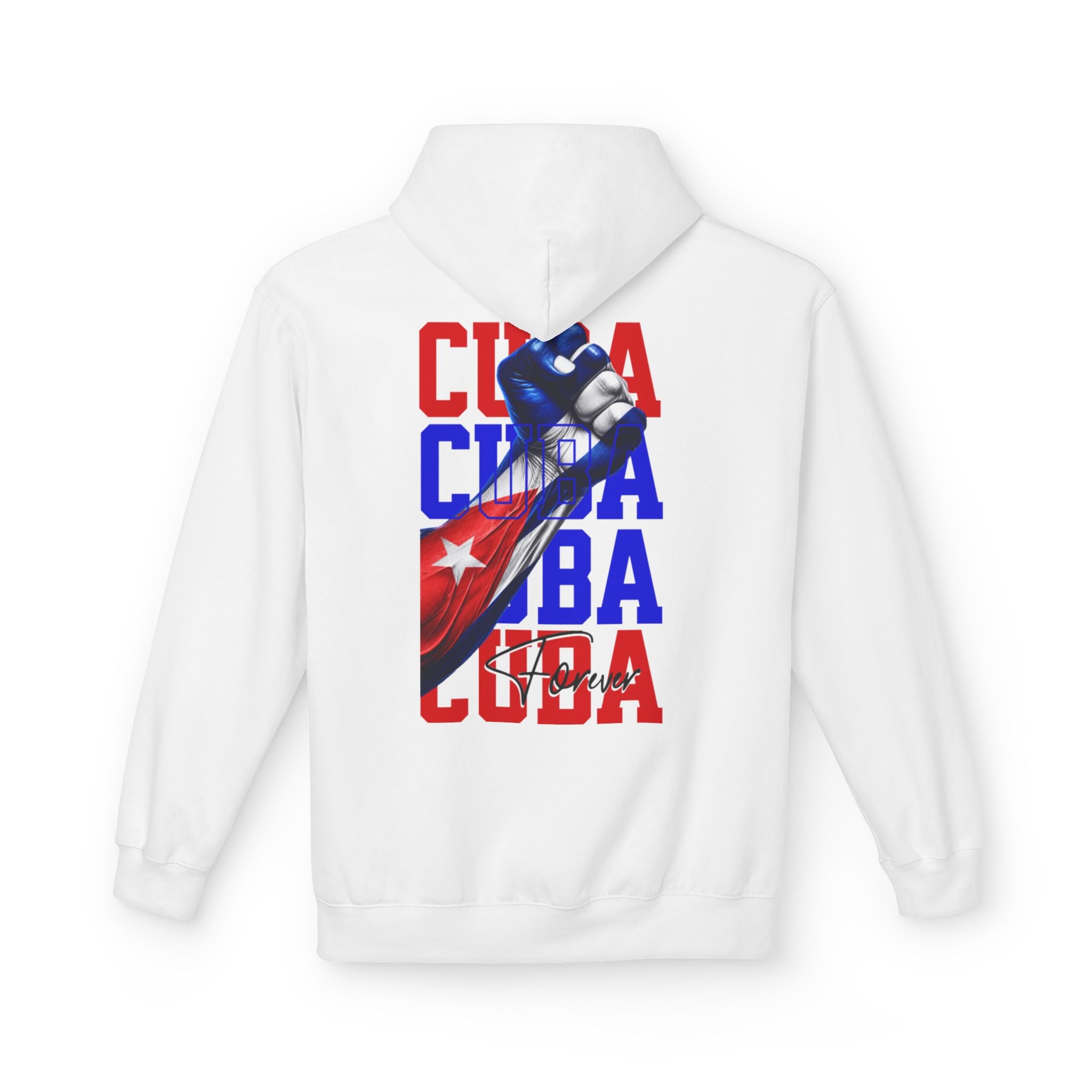 Hoodie — Bold 'Sigua Raya' Neon Script Back Print