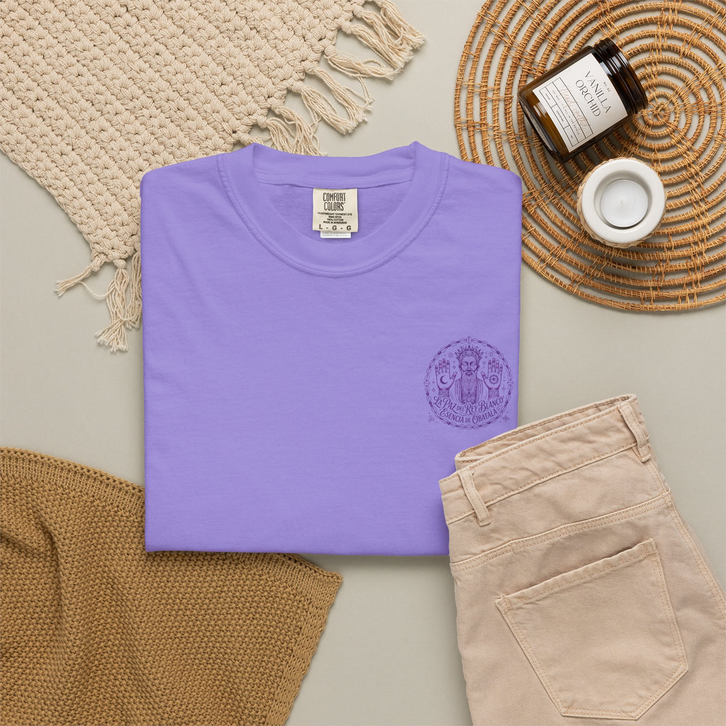 Obatalá Spirit T-Shirt — La Paz del Rey Blanco Graphic Tee