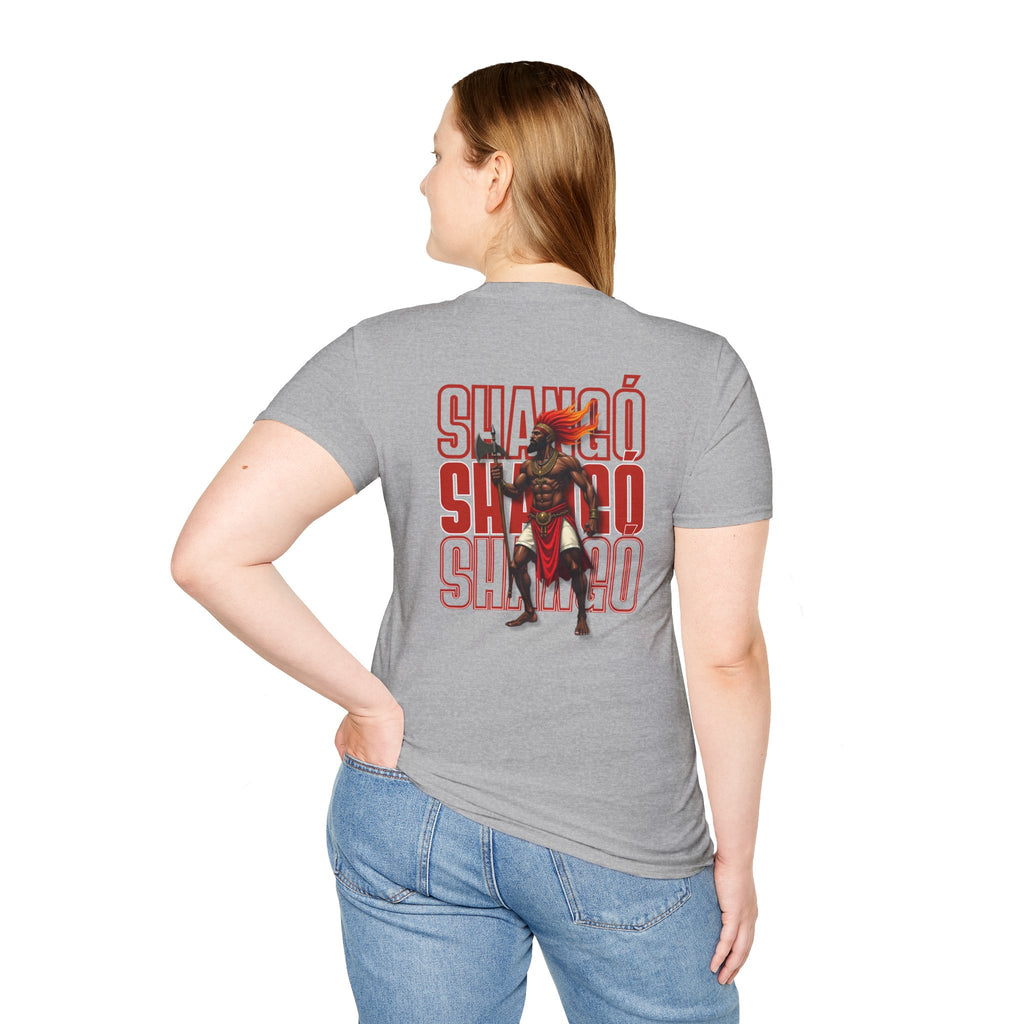 SHANGÓ Logo Tee | Short Chest Print T-Shirt