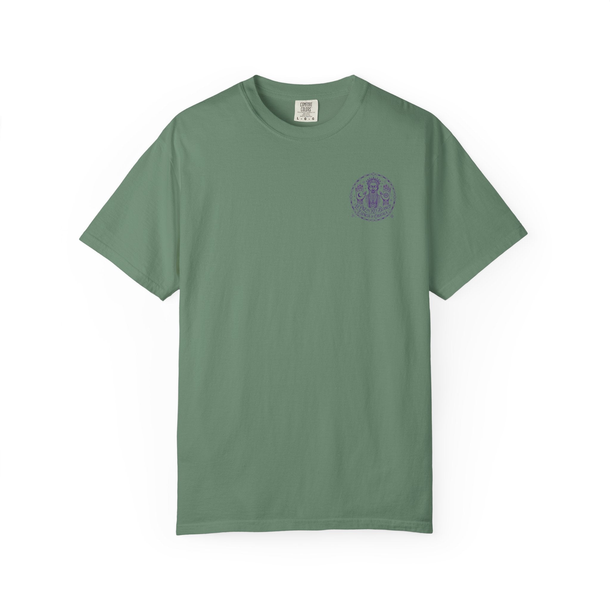 Obatalá Spirit T-Shirt — La Paz del Rey Blanco Graphic Tee
