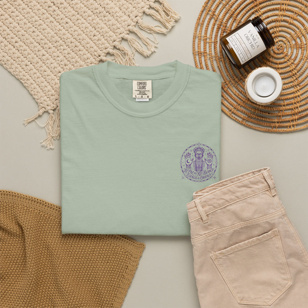 Obatalá Spirit T-Shirt — La Paz del Rey Blanco Graphic Tee