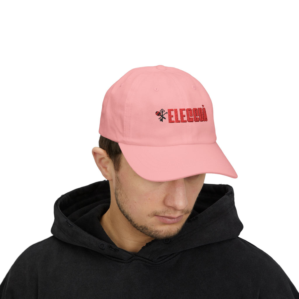 Eleguá Embroidered Dad Cap – Spiritual Afro-Cuban Orisha Hat