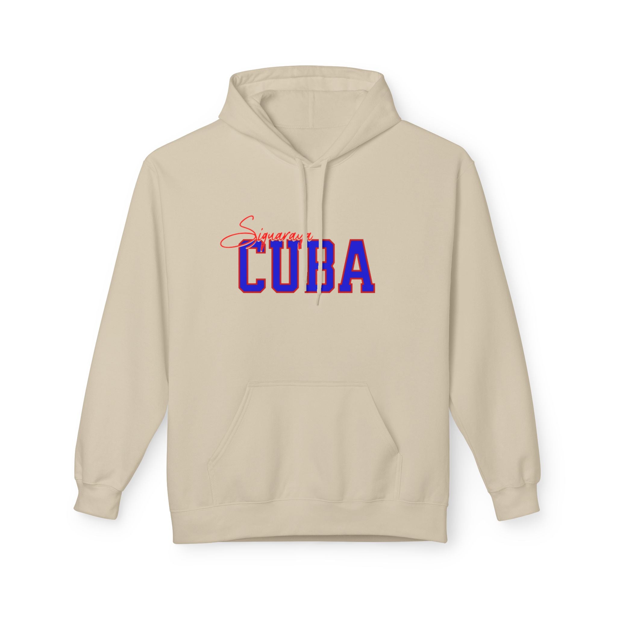 Hoodie — Bold 'Sigua Raya' Neon Script Back Print