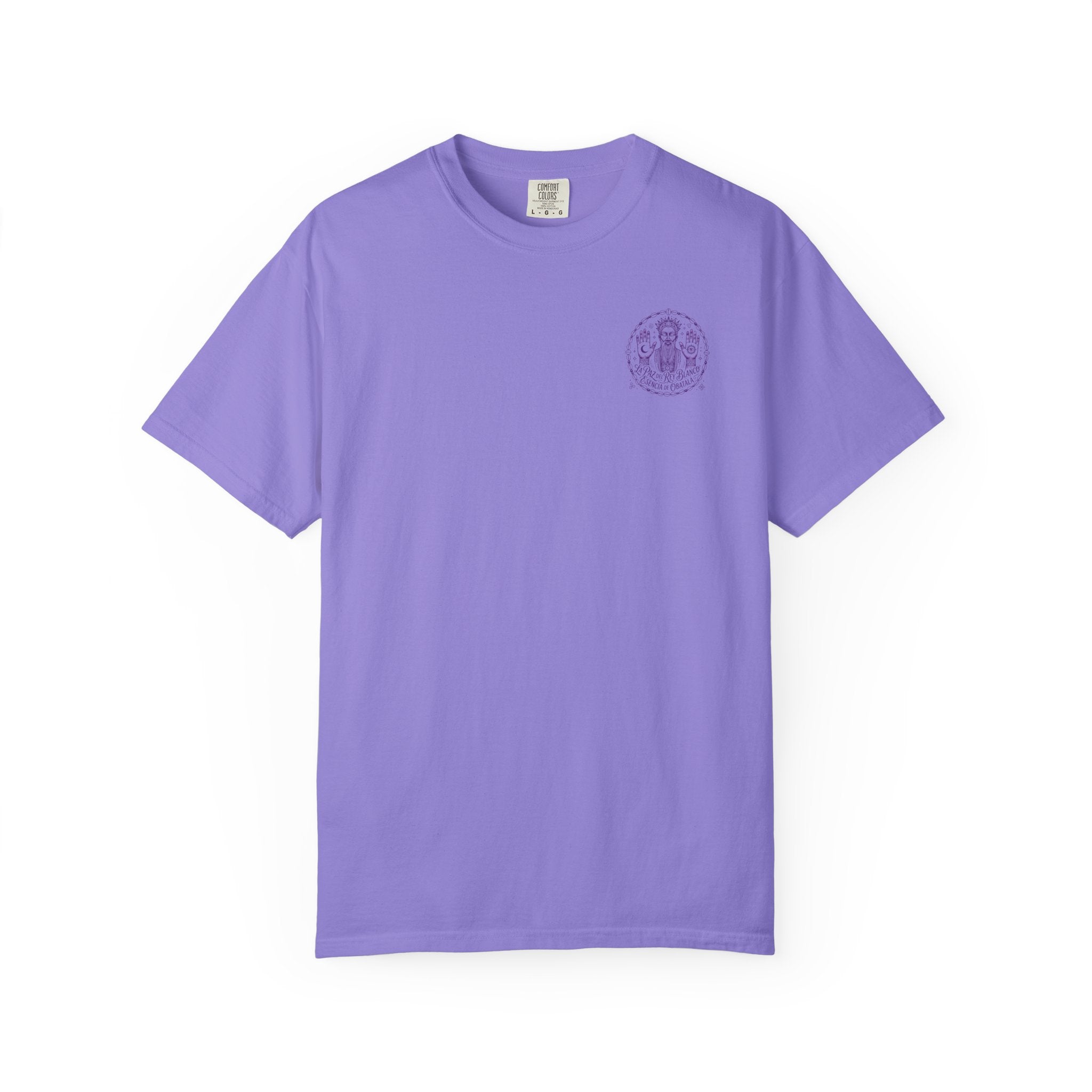 Obatalá Spirit T-Shirt — La Paz del Rey Blanco Graphic Tee