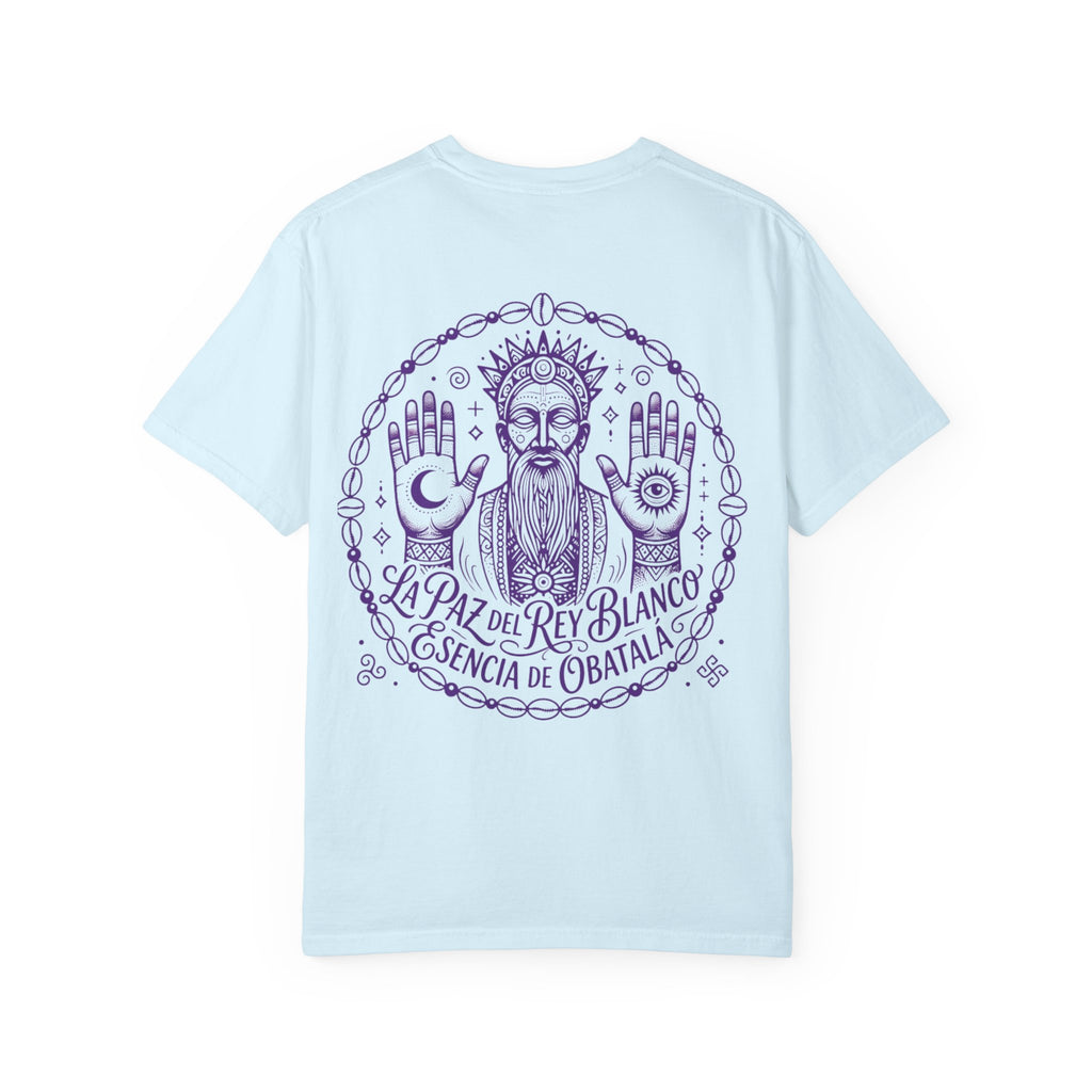Obatalá Spirit T-Shirt — La Paz del Rey Blanco Graphic Tee