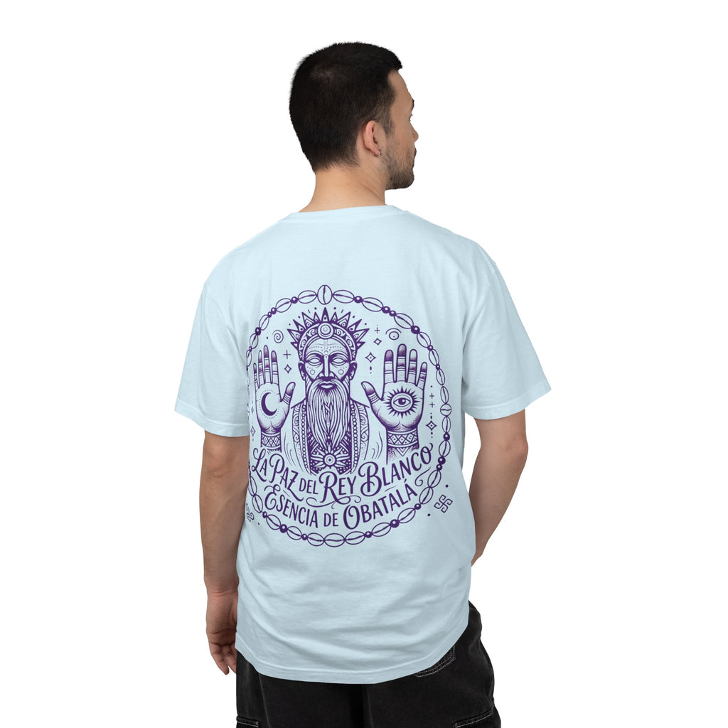 Obatalá Spirit T-Shirt — La Paz del Rey Blanco Graphic Tee