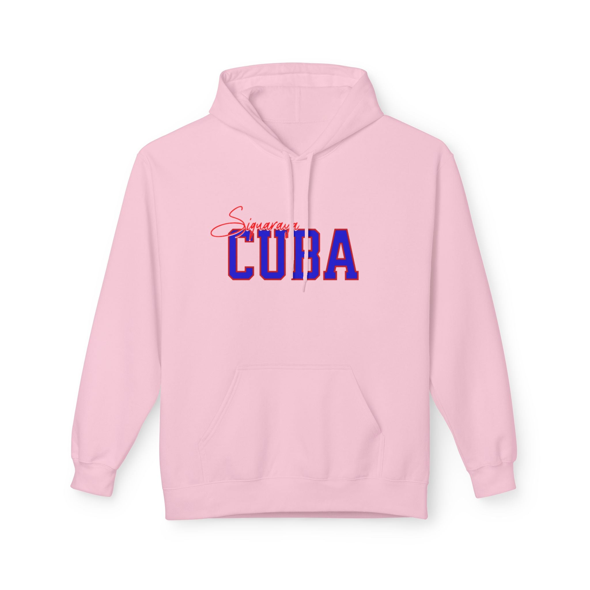 Hoodie — Bold 'Sigua Raya' Neon Script Back Print