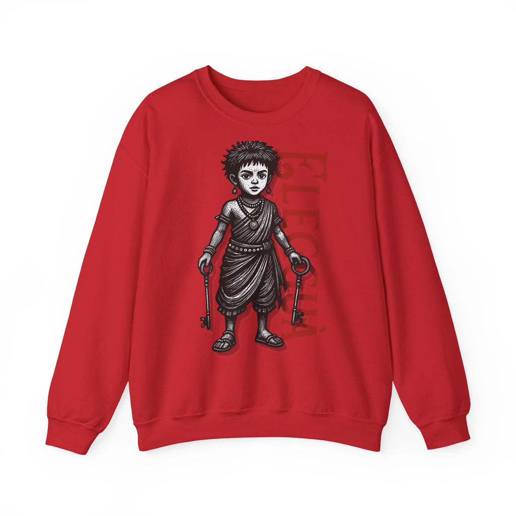 Elegguá Child Sweatshirt – Santería/Orisha Devotional Crewneck