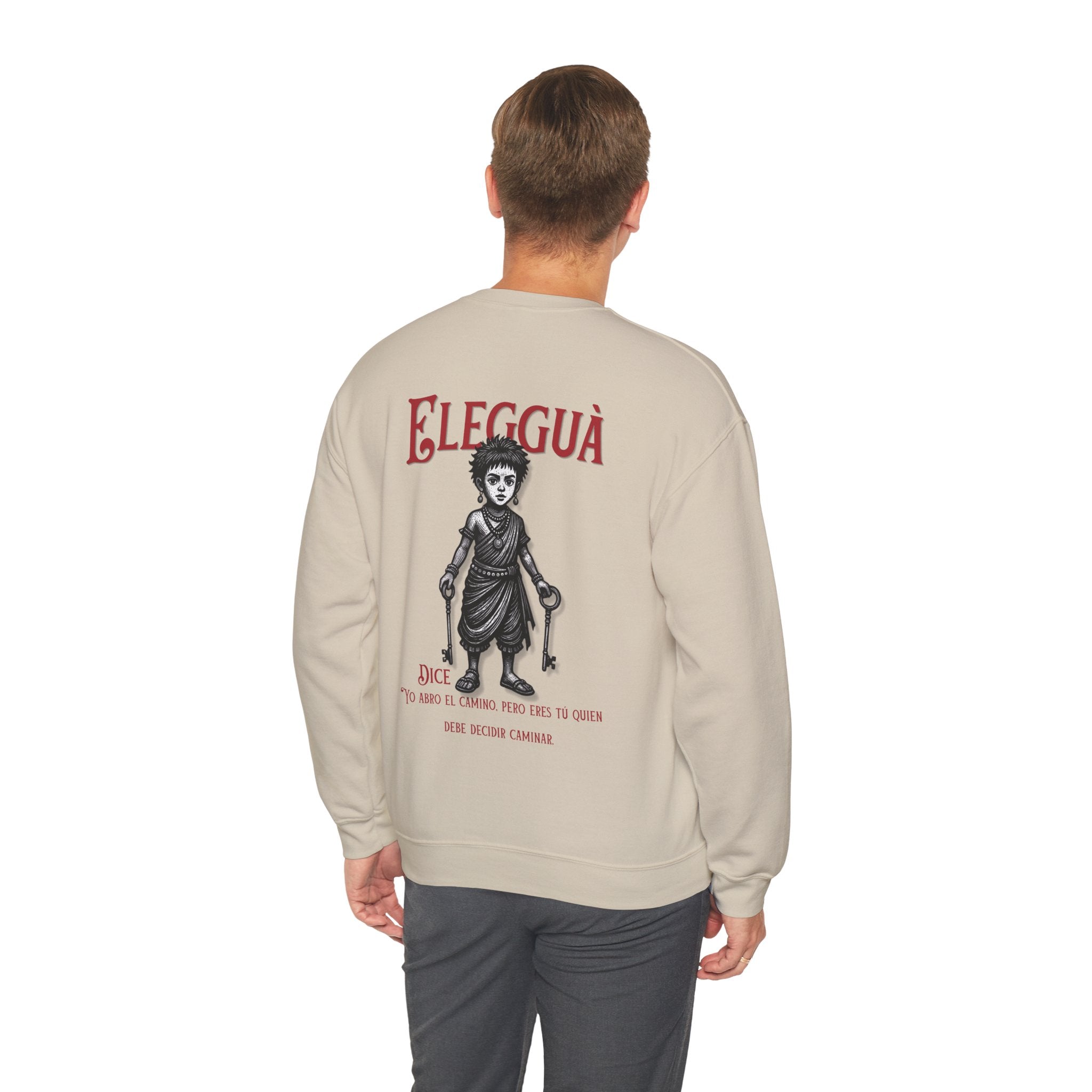 Elegguá Child Sweatshirt – Santería/Orisha Devotional Crewneck
