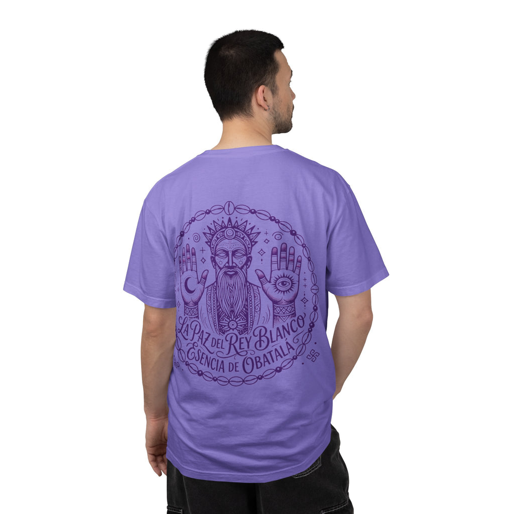 Obatalá Spirit T-Shirt — La Paz del Rey Blanco Graphic Tee