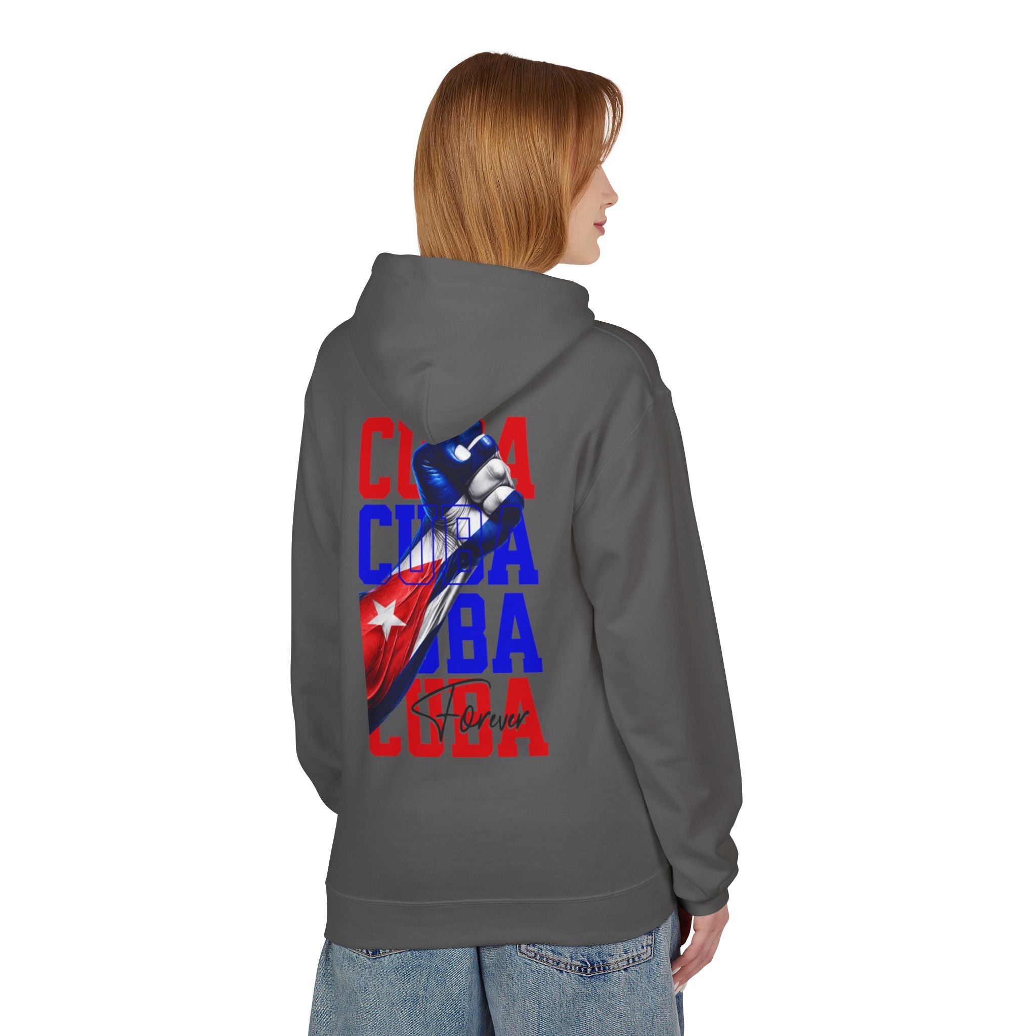 Hoodie — Bold 'Sigua Raya' Neon Script Back Print