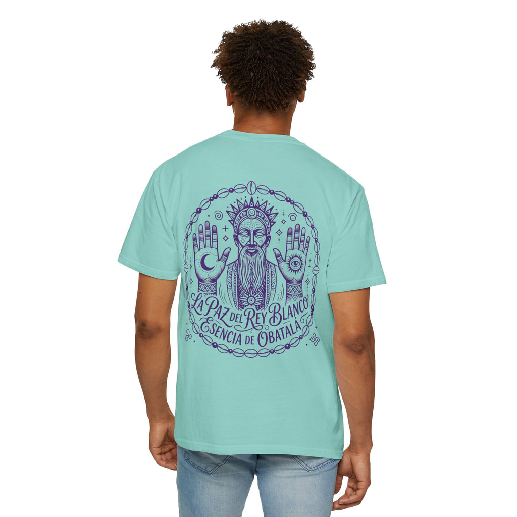 Obatalá Spirit T-Shirt — La Paz del Rey Blanco Graphic Tee