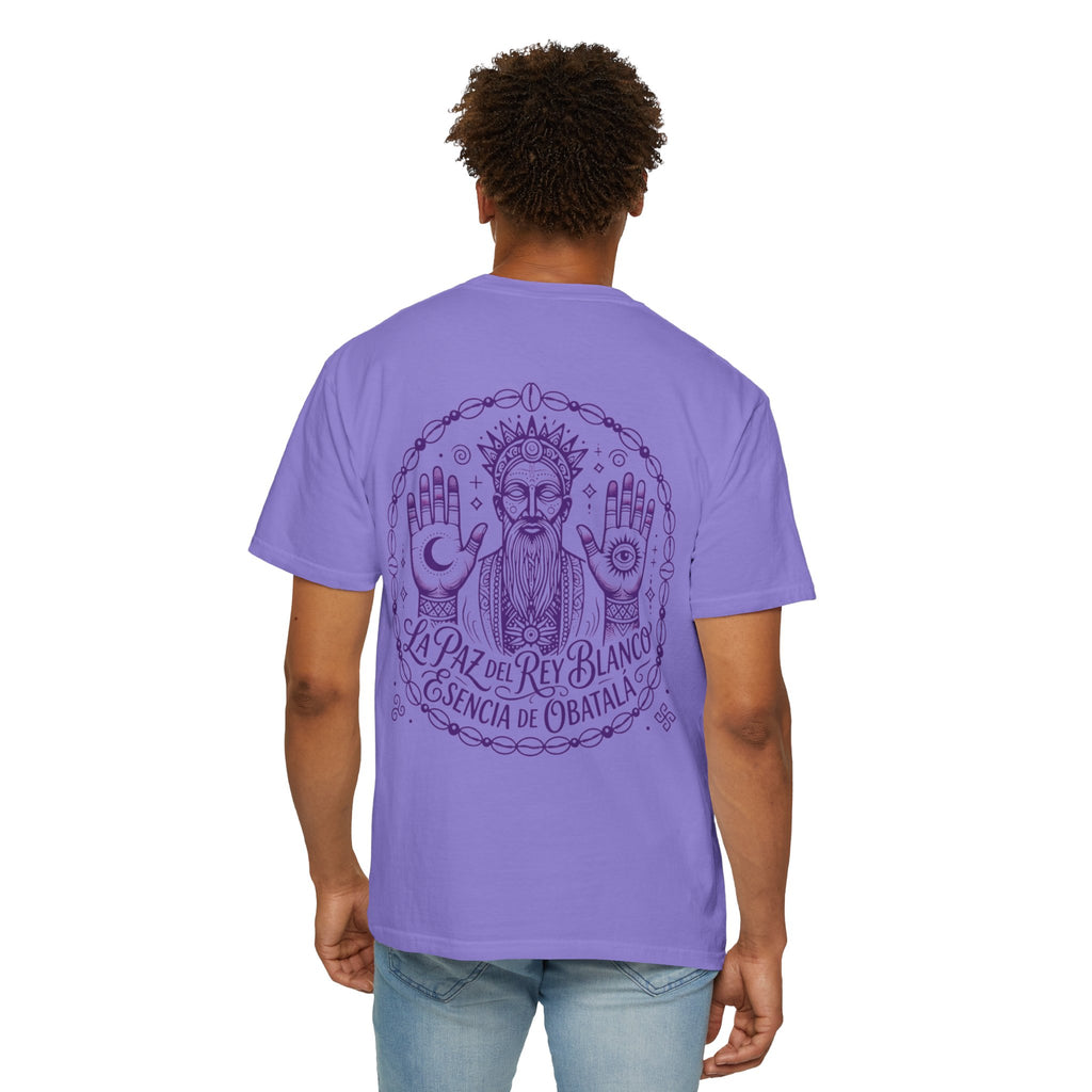 Obatalá Spirit T-Shirt — La Paz del Rey Blanco Graphic Tee