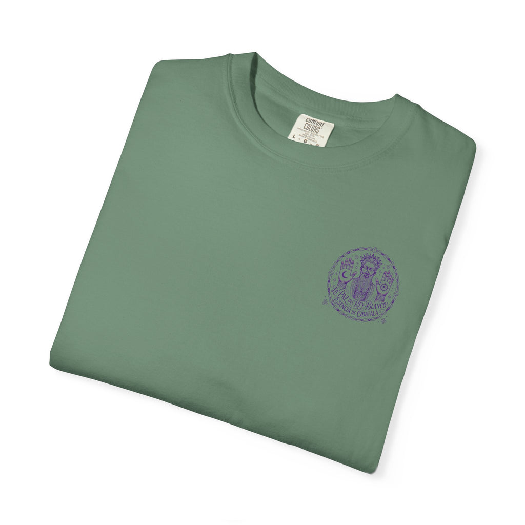 Obatalá Spirit T-Shirt — La Paz del Rey Blanco Graphic Tee