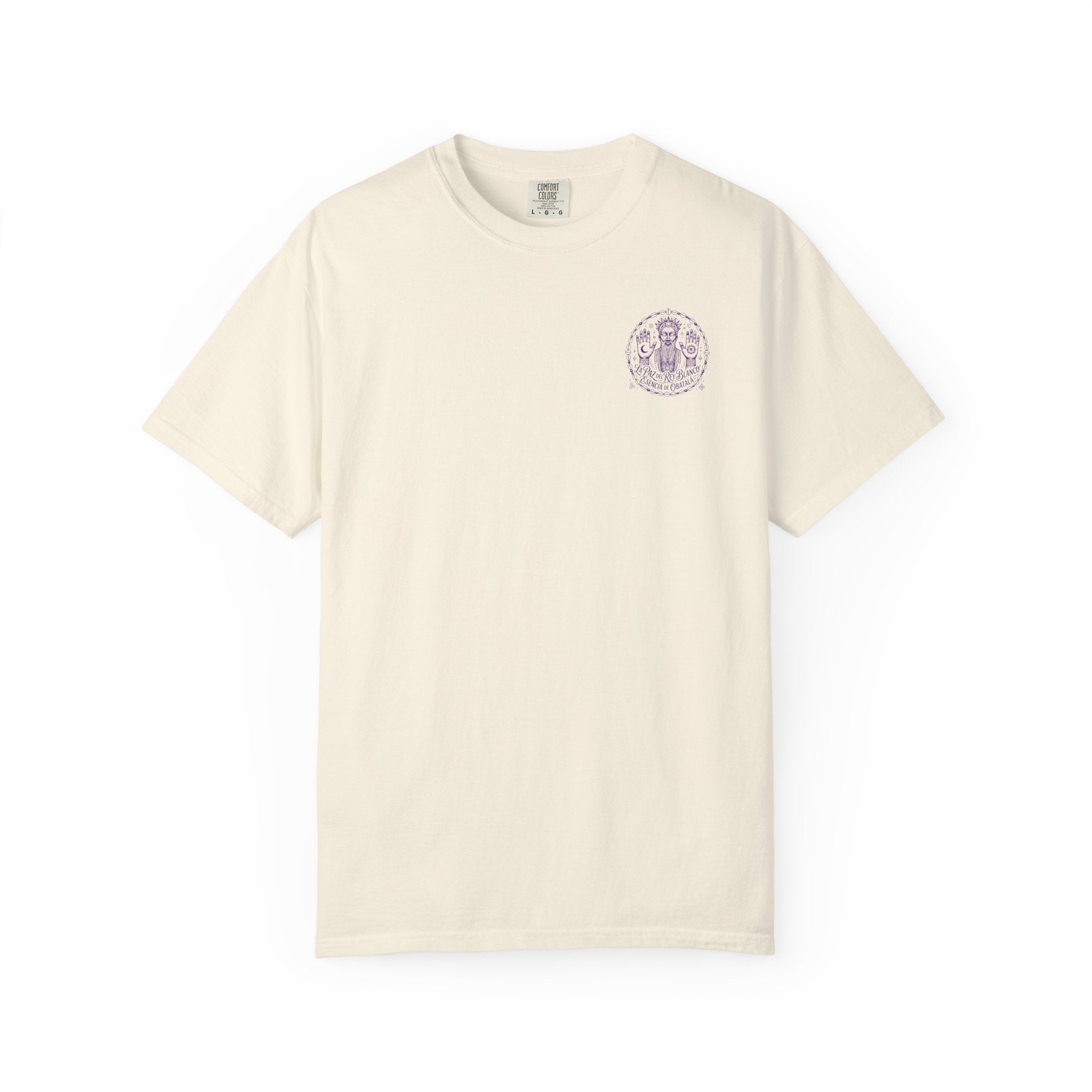 Obatalá Spirit T-Shirt — La Paz del Rey Blanco Graphic Tee