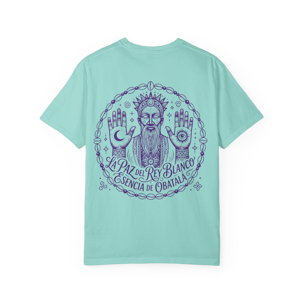 Obatalá Spirit T-Shirt — La Paz del Rey Blanco Graphic Tee