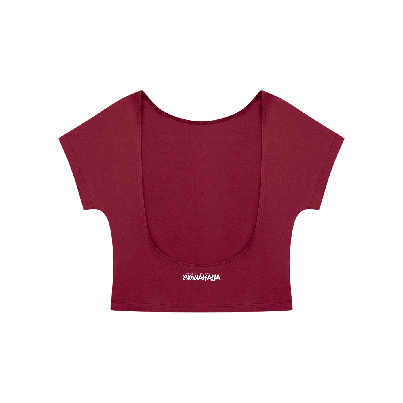 Siguaraya Women's Open-Back T-Shirt, Cut Out Back Tops for Women, Casual Summer Open Back Shirt, Stylish Trendy Backless Tee, Gift for Her