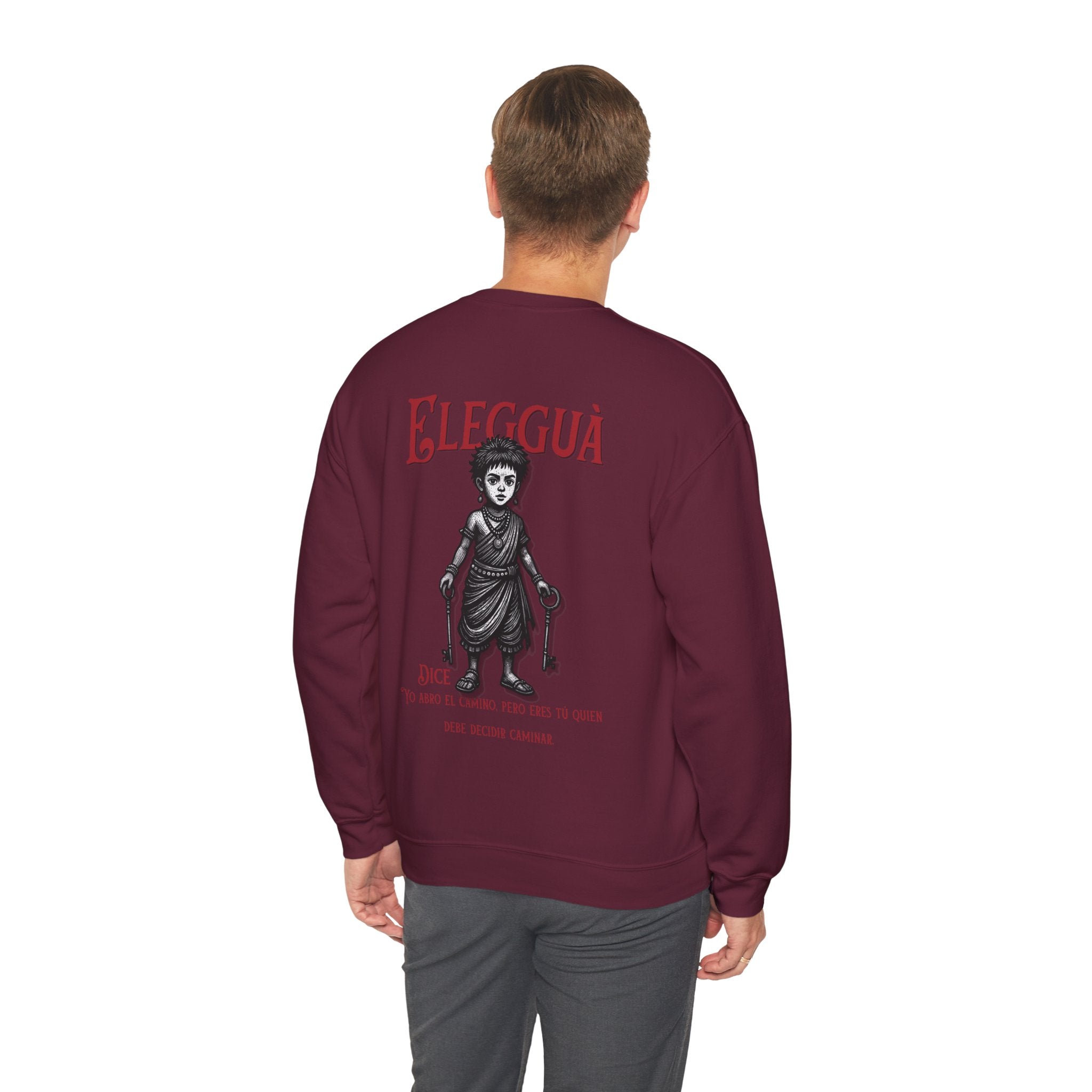 Elegguá Child Sweatshirt – Santería/Orisha Devotional Crewneck