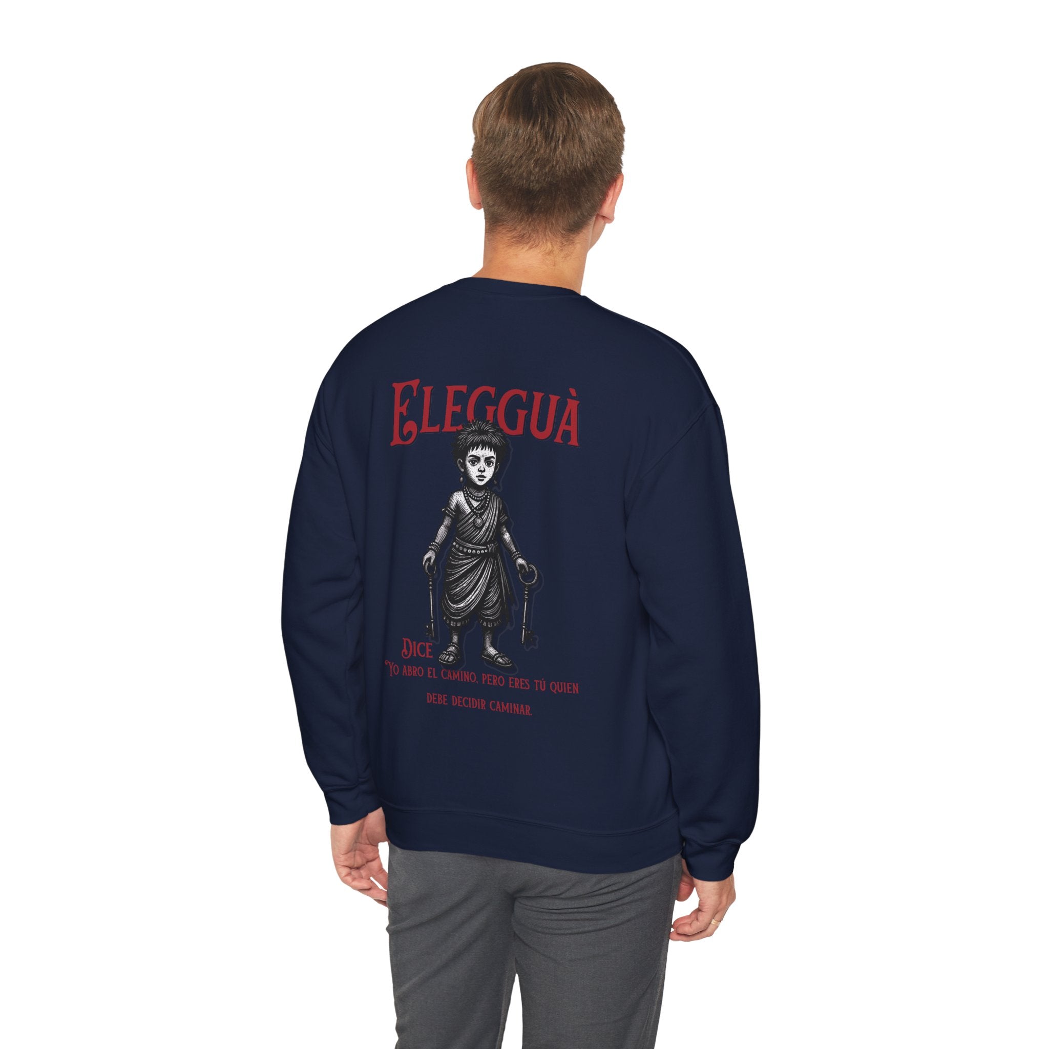 Elegguá Child Sweatshirt – Santería/Orisha Devotional Crewneck