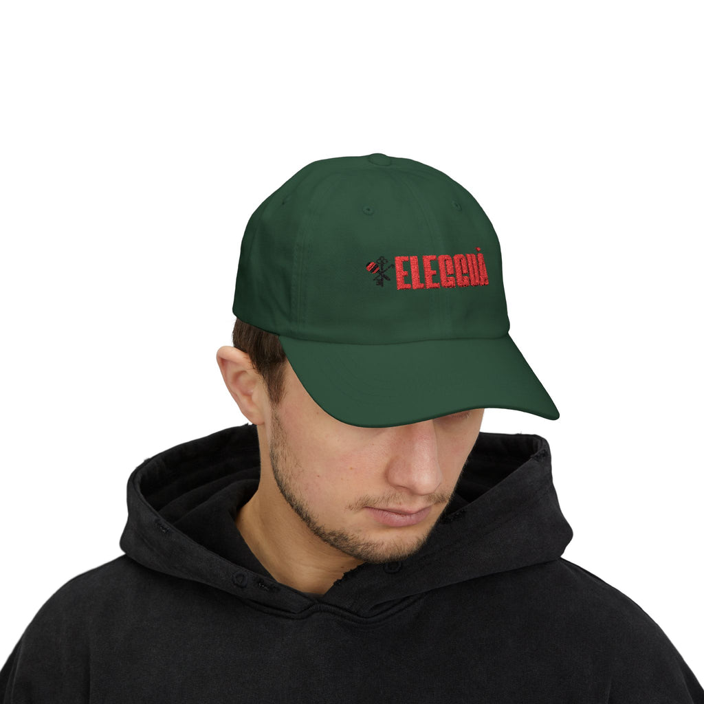 Eleguá Embroidered Dad Cap – Spiritual Afro-Cuban Orisha Hat
