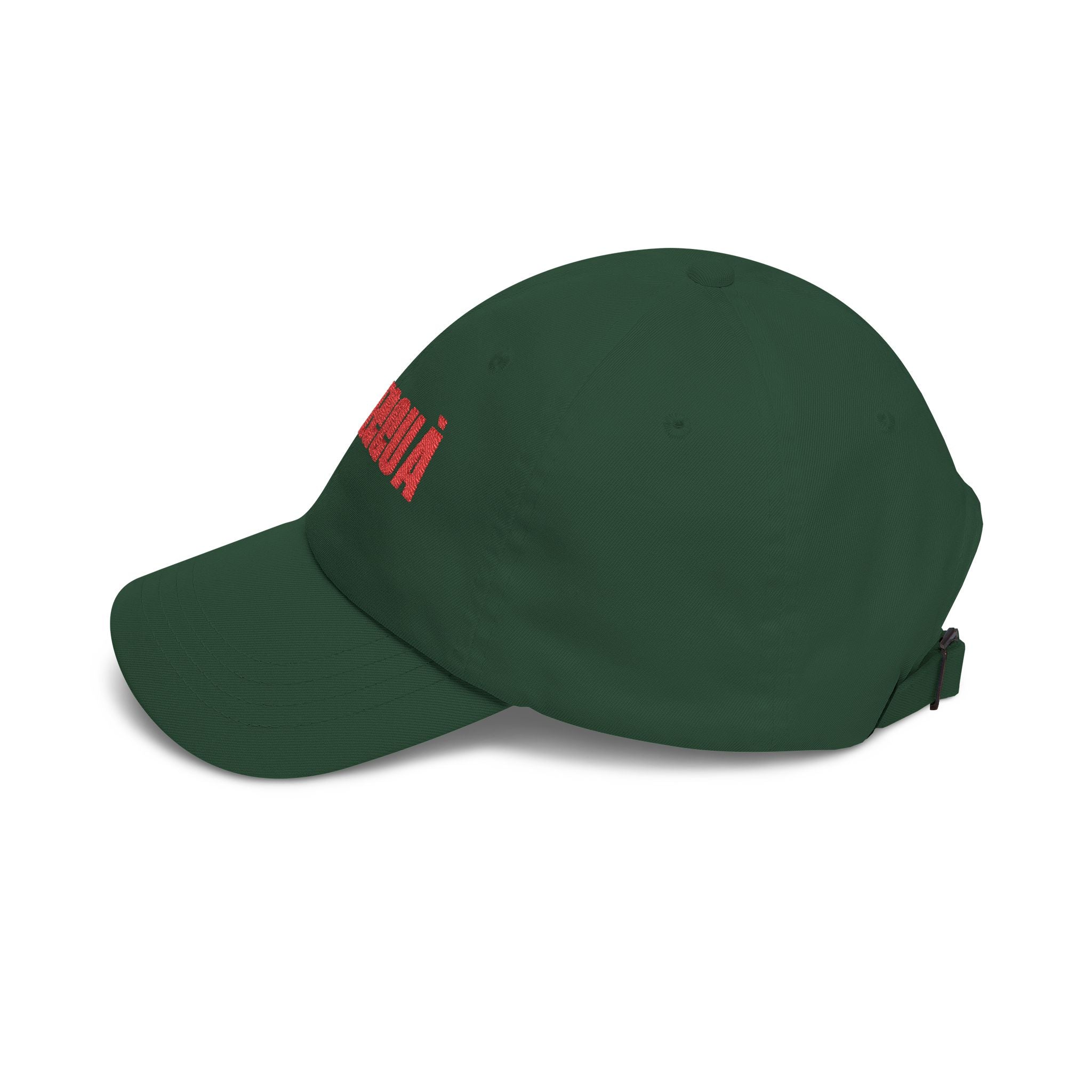 Eleguá Embroidered Dad Cap – Spiritual Afro-Cuban Orisha Hat