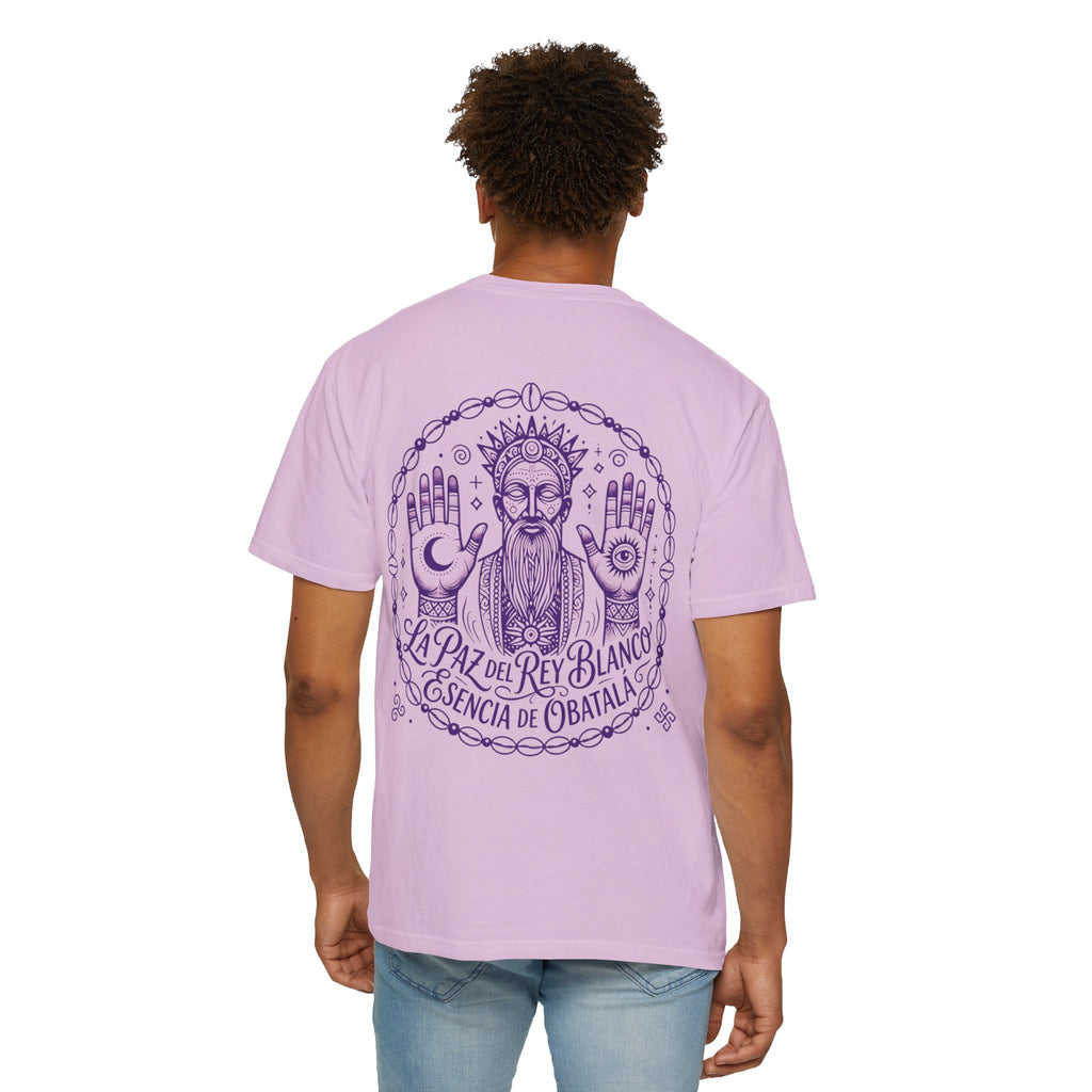 Obatalá Spirit T-Shirt — La Paz del Rey Blanco Graphic Tee