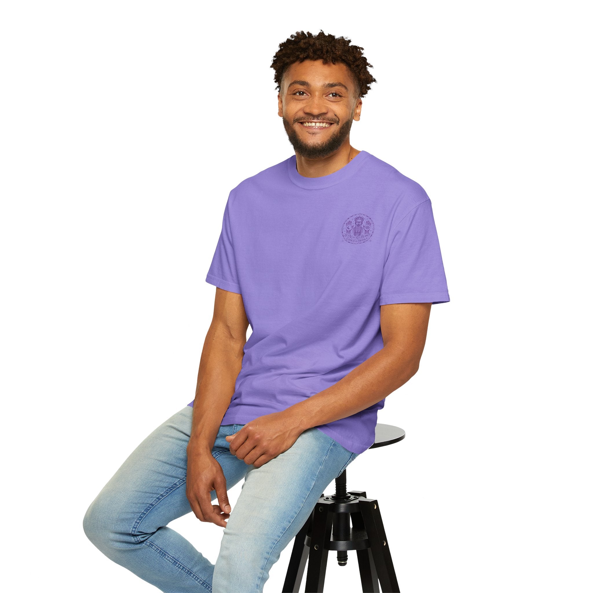 Obatalá Spirit T-Shirt — La Paz del Rey Blanco Graphic Tee