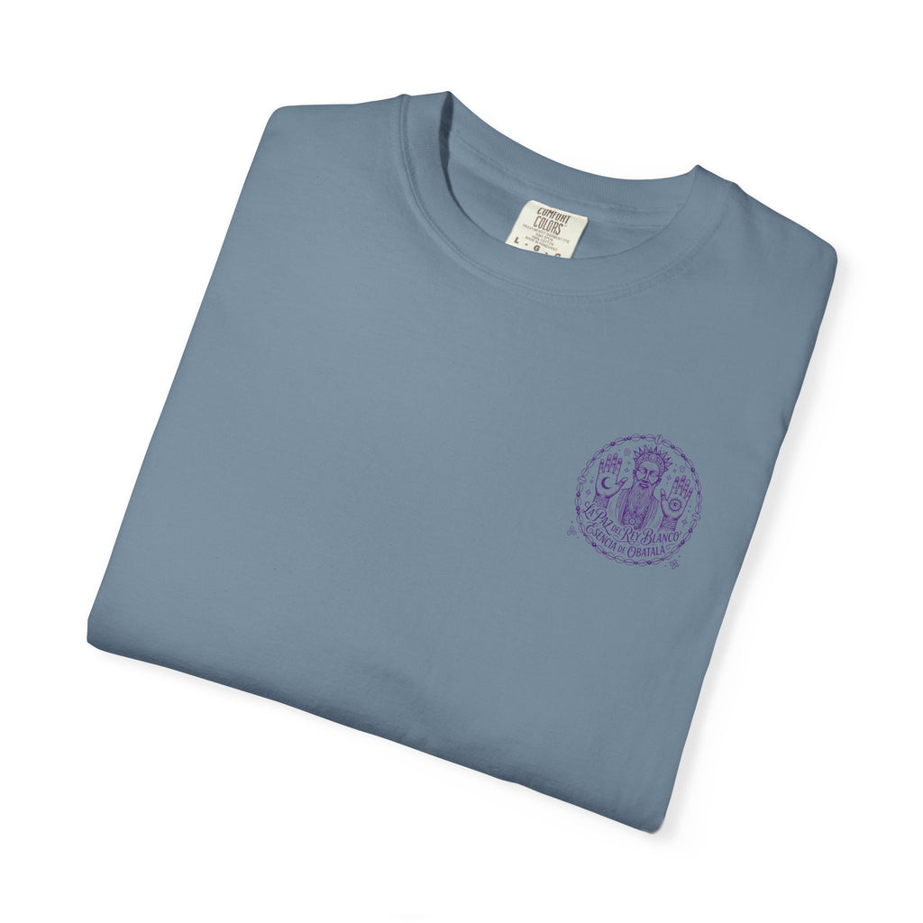 Obatalá Spirit T-Shirt — La Paz del Rey Blanco Graphic Tee