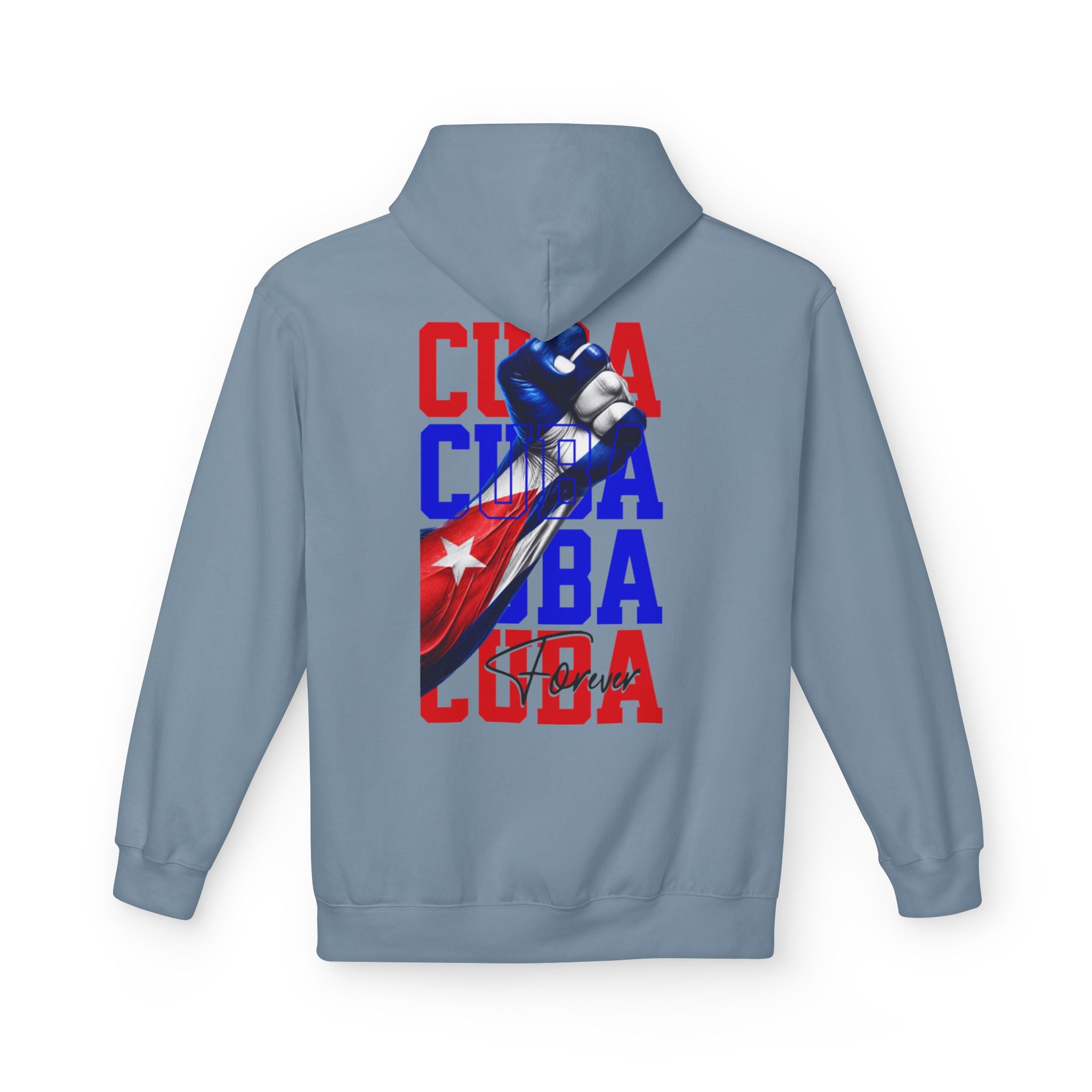 Hoodie — Bold 'Sigua Raya' Neon Script Back Print