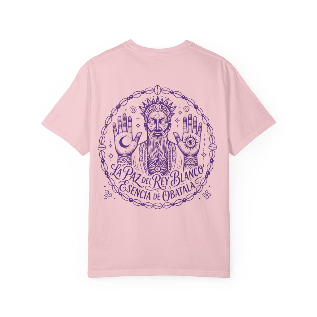 Obatalá Spirit T-Shirt — La Paz del Rey Blanco Graphic Tee